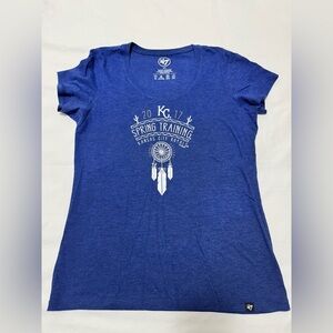 Blue Women's KC Royals Short Sleeve Tee